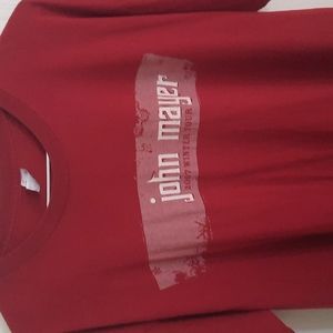 John Mayer tour T-shirt Size XL